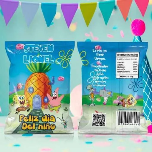Chips Bags Bob Esponja