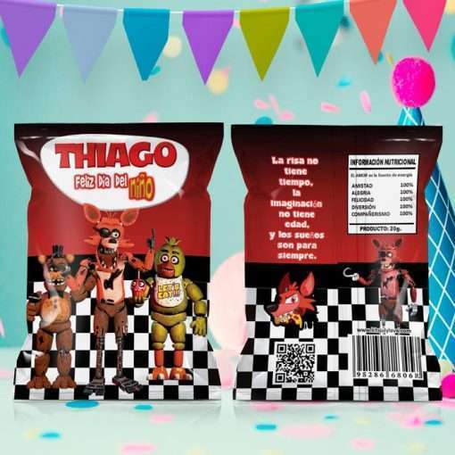 Chips Bags Five Nights