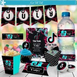 Kit Imprimible Tik Tok