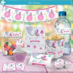 Kit Imprimible Sirena Mod-1