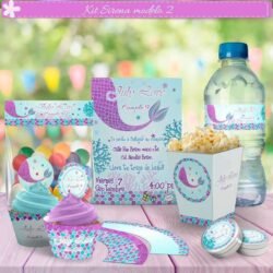 Kit Imprimible Sirena Mod-2