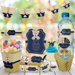 kit Imprimible Teddy Prince