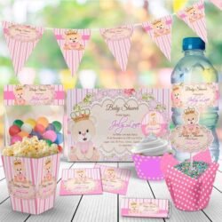 Kit Imprimible Osita Princesita