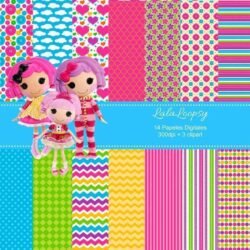 Kit fondos lalaloopsy