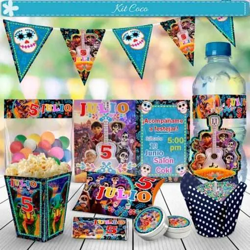 Kit Imprimible Coco