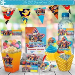 Kit Imprimible DC Superhero Girls