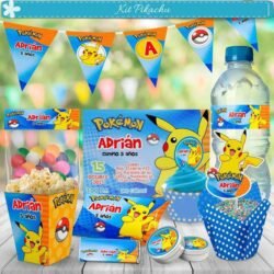 Kit Imprimible Pokémon Pikachu