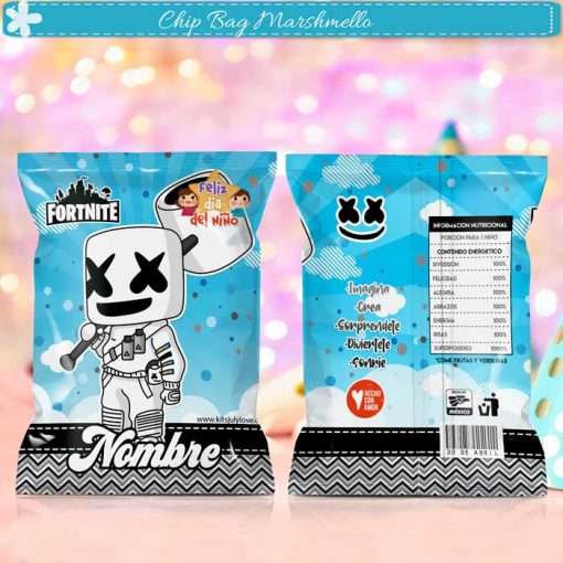 Chips Bags Marshmello