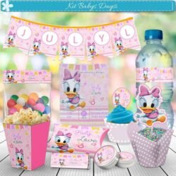 Kit Imprimible baby Daysi