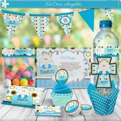 Kit Imprimible Bautizo Niño