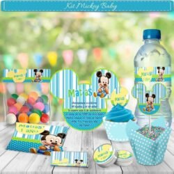 Kit Imprimible Mickey Baby