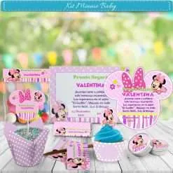 Kit Imprimible Minnie baby-2