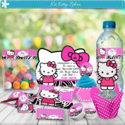 Kit Imprimible Hello Kitty Zebra