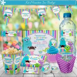 Kit Imprimible Monster Inc Babys