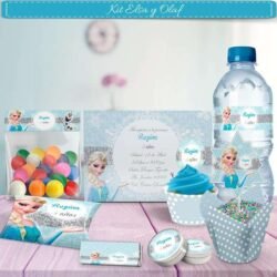 Kit Imprimible Elsa Y Olaf