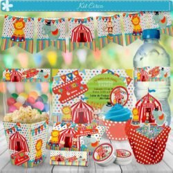 Kit Imprimible Circo