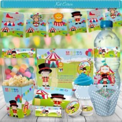 Kit Imprimible Circo
