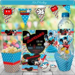 Kit Imprimible Mickey