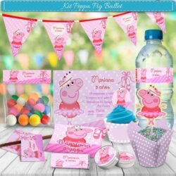 Kit Imprimible Peppa Pig Ballet