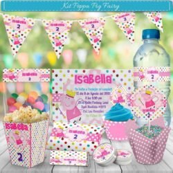 Kit Imprimible Peppa Fairy