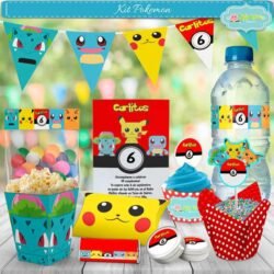 Kit Imprimible Pokémon