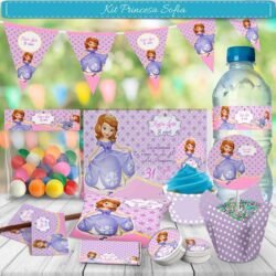 Kit Imprimible Princesa Sofía