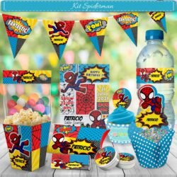 Kit Imprimible Spiderman