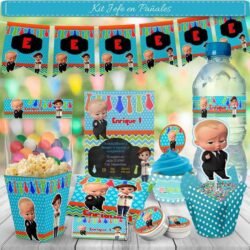 Kit Imprimible Jefe en Pañales