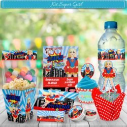 Kit Imprimible Super Girl