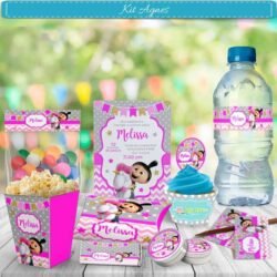 Kit Imprimible Agnes Pink Mi villano favorito