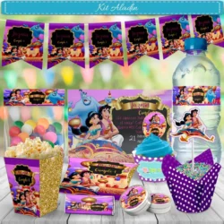 Kit Imprimible Aladín
