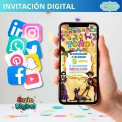 Vídeo invitación coco