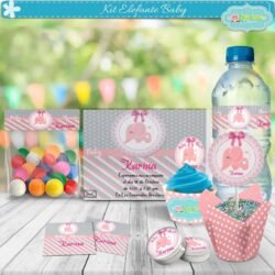 Kit imprimible Elefante Baby