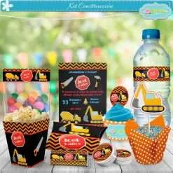 Kit Imprimible Construcción
