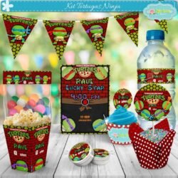 Kit Imprimible Tortugas Ninja