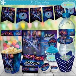 Kit Imprimible Vengadores El Juego