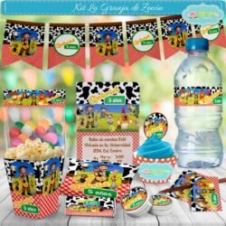 Kit Imprimible La Granja de Zenón Niño mod-2