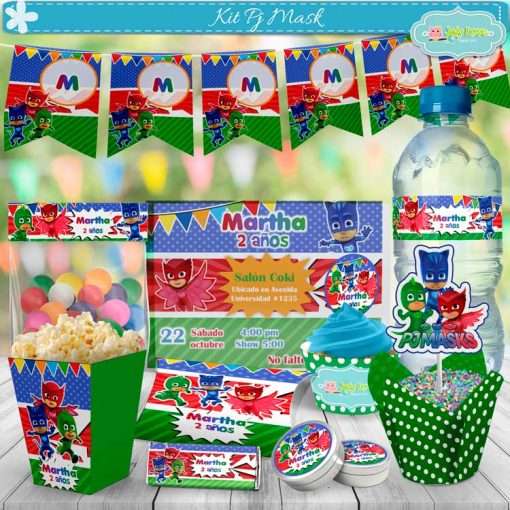 Kit Imprimible PJ Mask