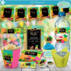 Kit Imprimible Tropical