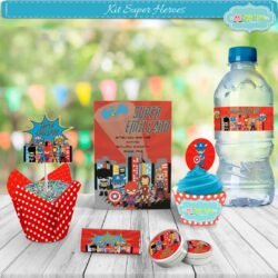 Kit Imprimible Super Heroes