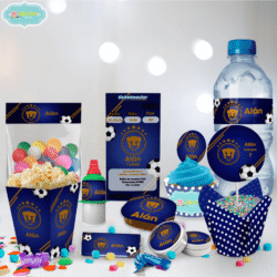 Kit Imprimible Pumas Soccer, Futbol