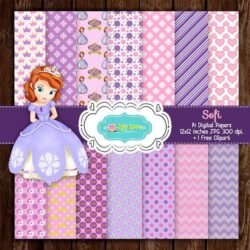 Kit Papeles Digitales Sofía