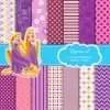 Kit Papeles Digitales Rapunzel
