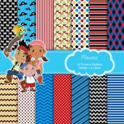 Kit Papeles Digitales Piratas