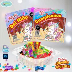 Dulcero Duvalín Gigante Unicornio mod.3