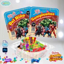 Dulcero Duvalín Gigante Avengers