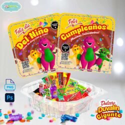 Dulcero Duvalín Gigante Barney