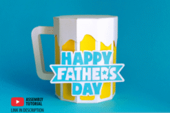 Regalo de cerveza del día del padre 3D