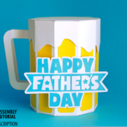 Regalo de cerveza del día del padre 3D