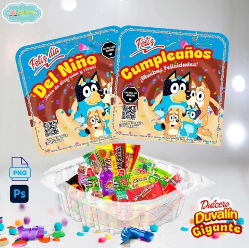 Dulcero Duvalín Gigante Bluey